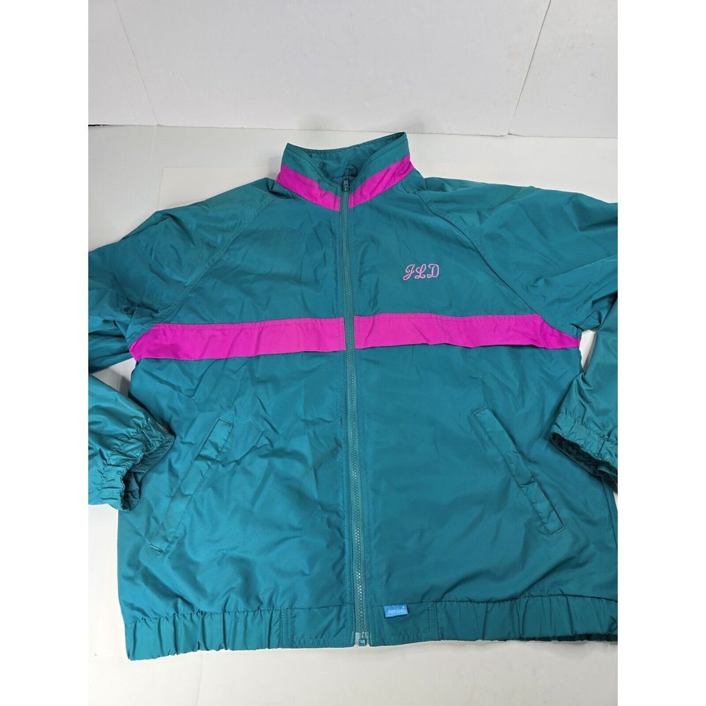 Vintage 90s High Seas Foul Weather Gear Boating Coat Color block Fishing Size L